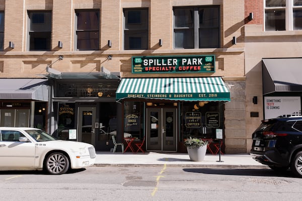 Spiller Park Specialty Coffee is one of the  businesses located near the federal buildings in downtown Atlanta. Natrice Miller/AJC