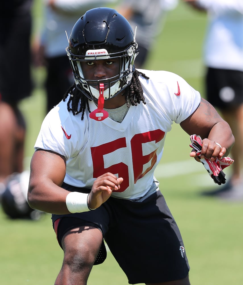 Photos: Falcons rookies hit the field at mini-camp