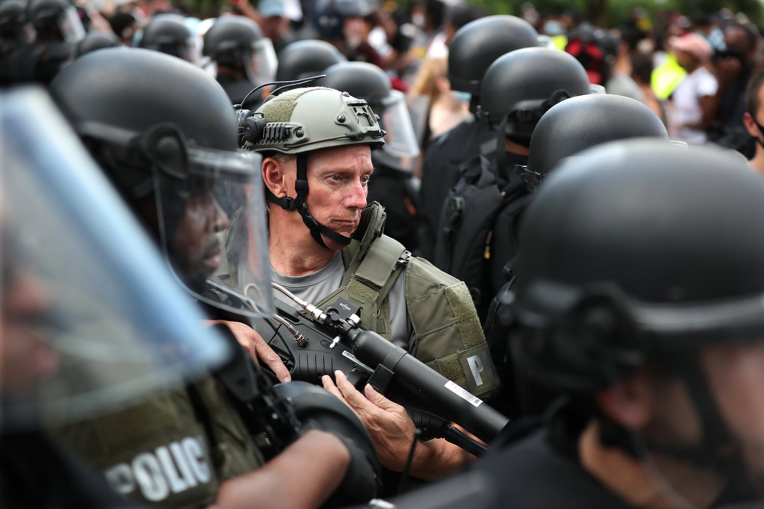 PHOTOS: Third day of protests in downtown Atlanta