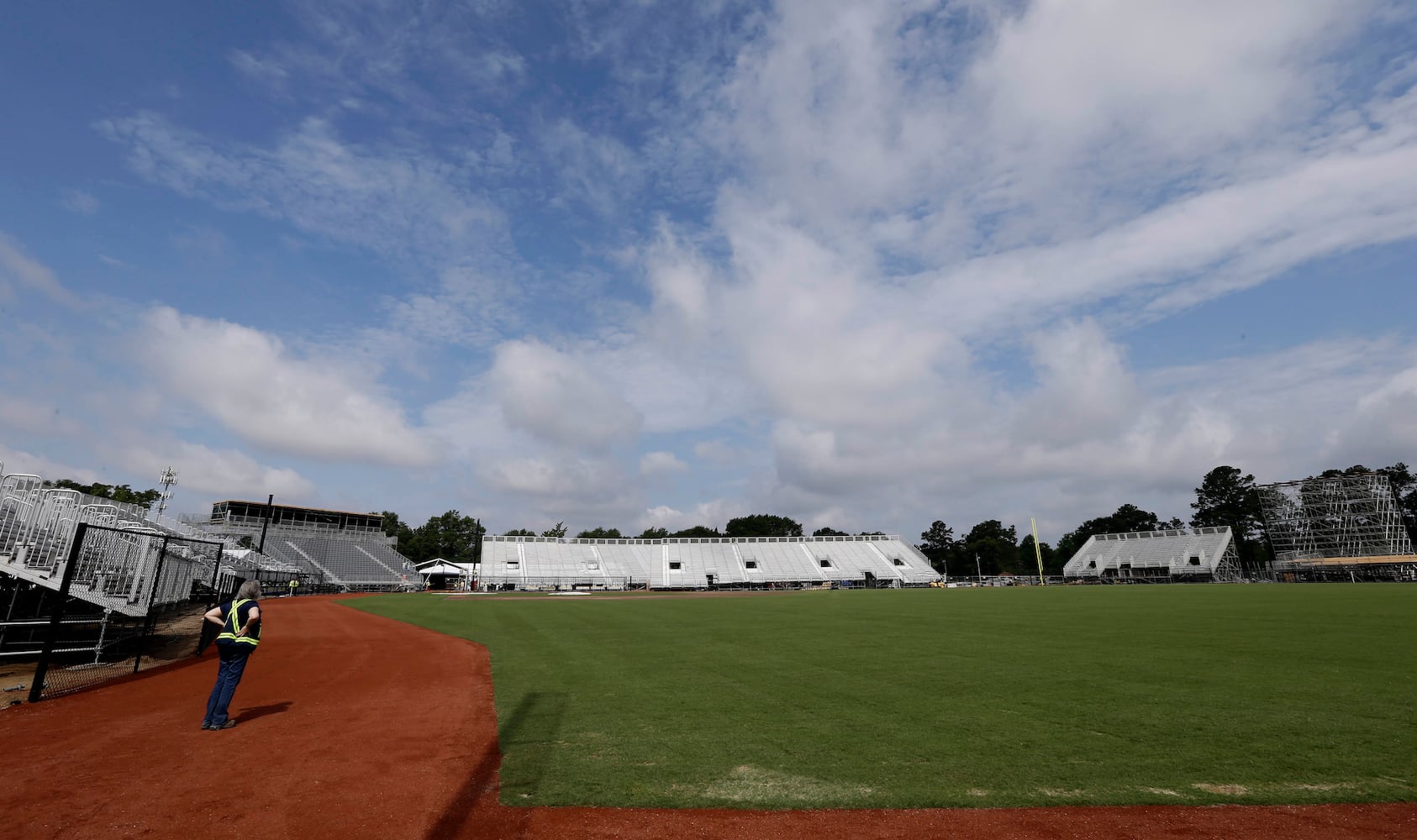 Fort Bragg builds a baseball field