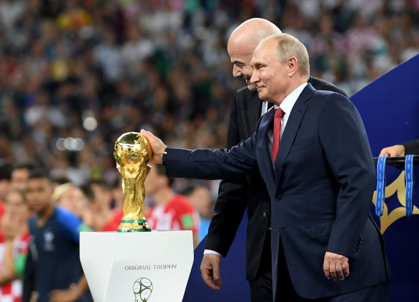 Photos: 2018 World Cup final -- France vs. Croatia