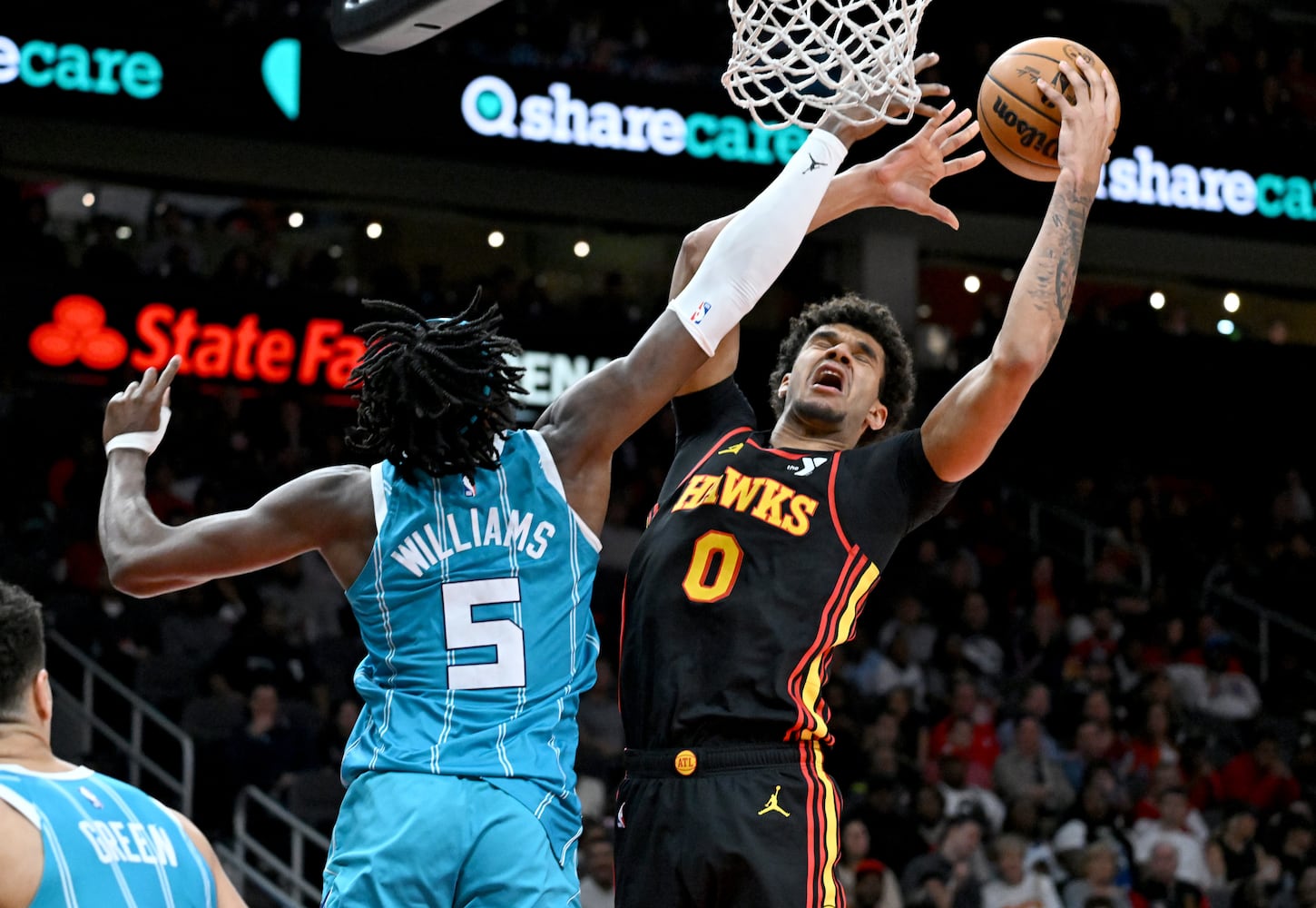 Hawks vs Hornets photo