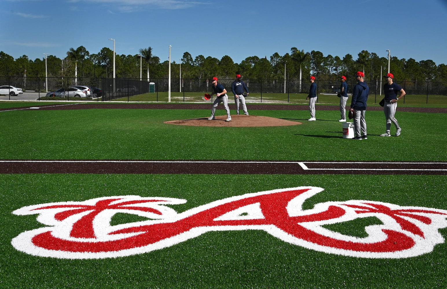 Braves spring training - Day 1