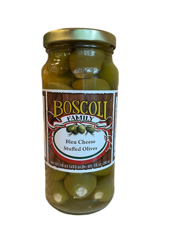 Blue cheese-stuffed olives from Boscoli. Courtesy of Kara Occhipinti