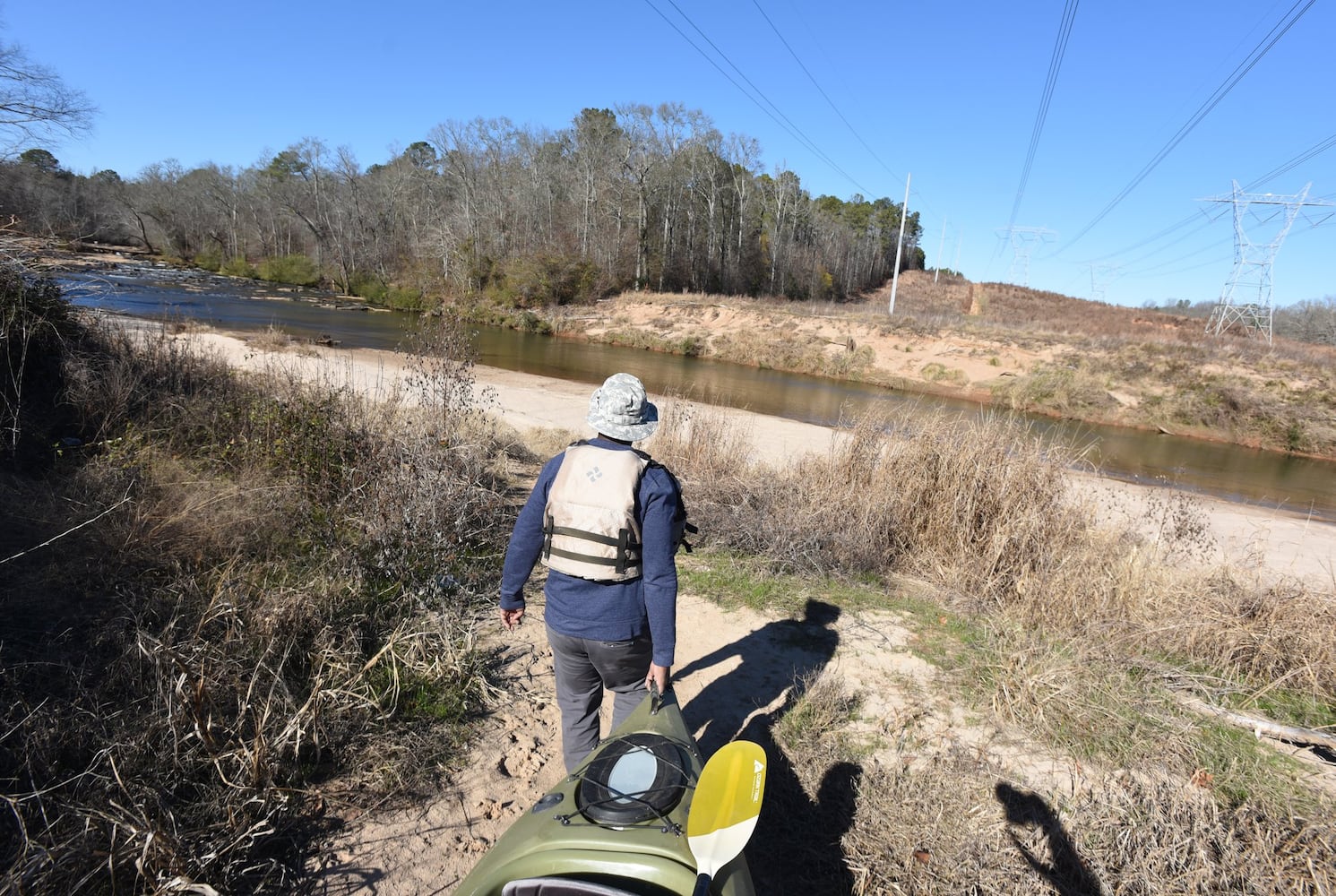 Amid heated political battles, fans of the South River paddle on