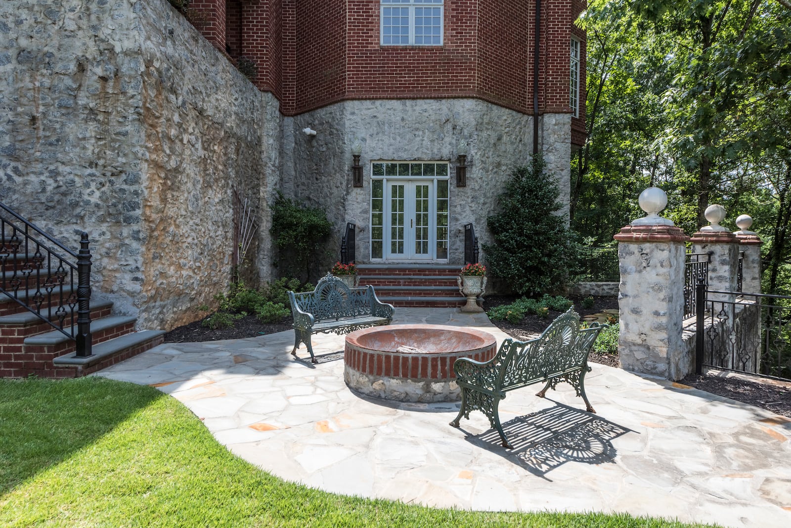 A look at 3863 Streamside Drive in Marietta, which is being sold for $2.5 million. The 12,000-square-foot castle sits on an acre just off Sope Creek.