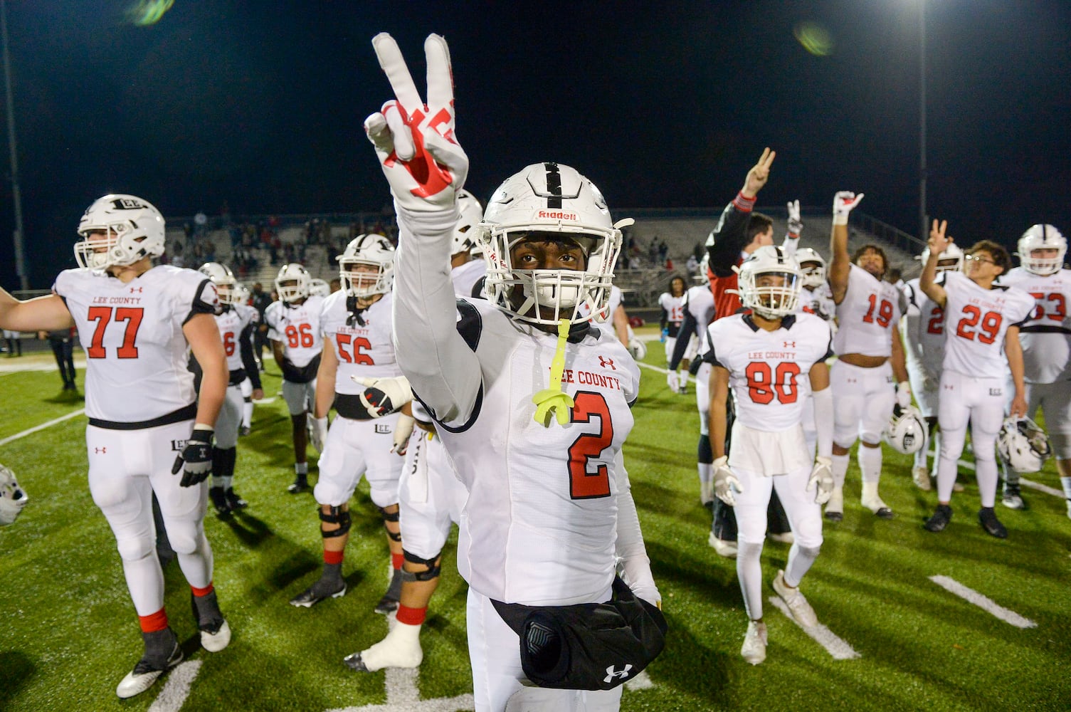 Lee County at River Ridge -- High school football state playoffs