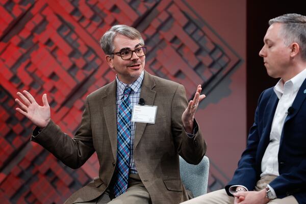 AJC government reporter Mark Niesse (left) will talk about election bills on the "Politically Georgia" show.