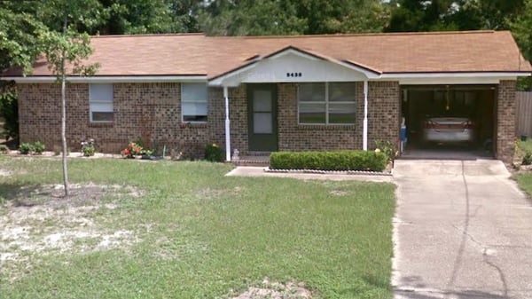 This 2013 Street View image shows the home at 5438 Jenny Circle in Pace, Florida, where Francis Joseph Lund, 89, was bludgeoned to death with a cane. Lund's wife, Ramona Maxine Lund, 86, was arrested Saturday, Jan. 5, 2019, and charged with manslaughter in his death.