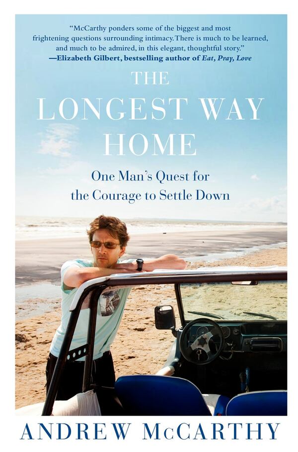 Actor and award-winning travel writer Andrew McCarthy will be in Atlanta on Nov. 3 discussing his new book, “The Longest Way Home,” which is as much about his globetrotting adventures as it is his intense soul-searching.