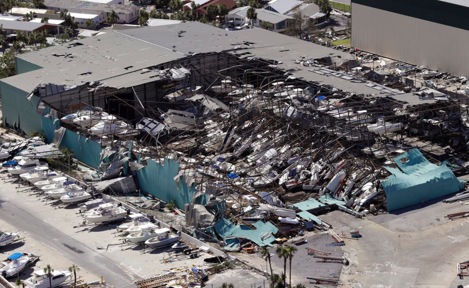 Photos: Hurricane Michael leaves behind path of destruction