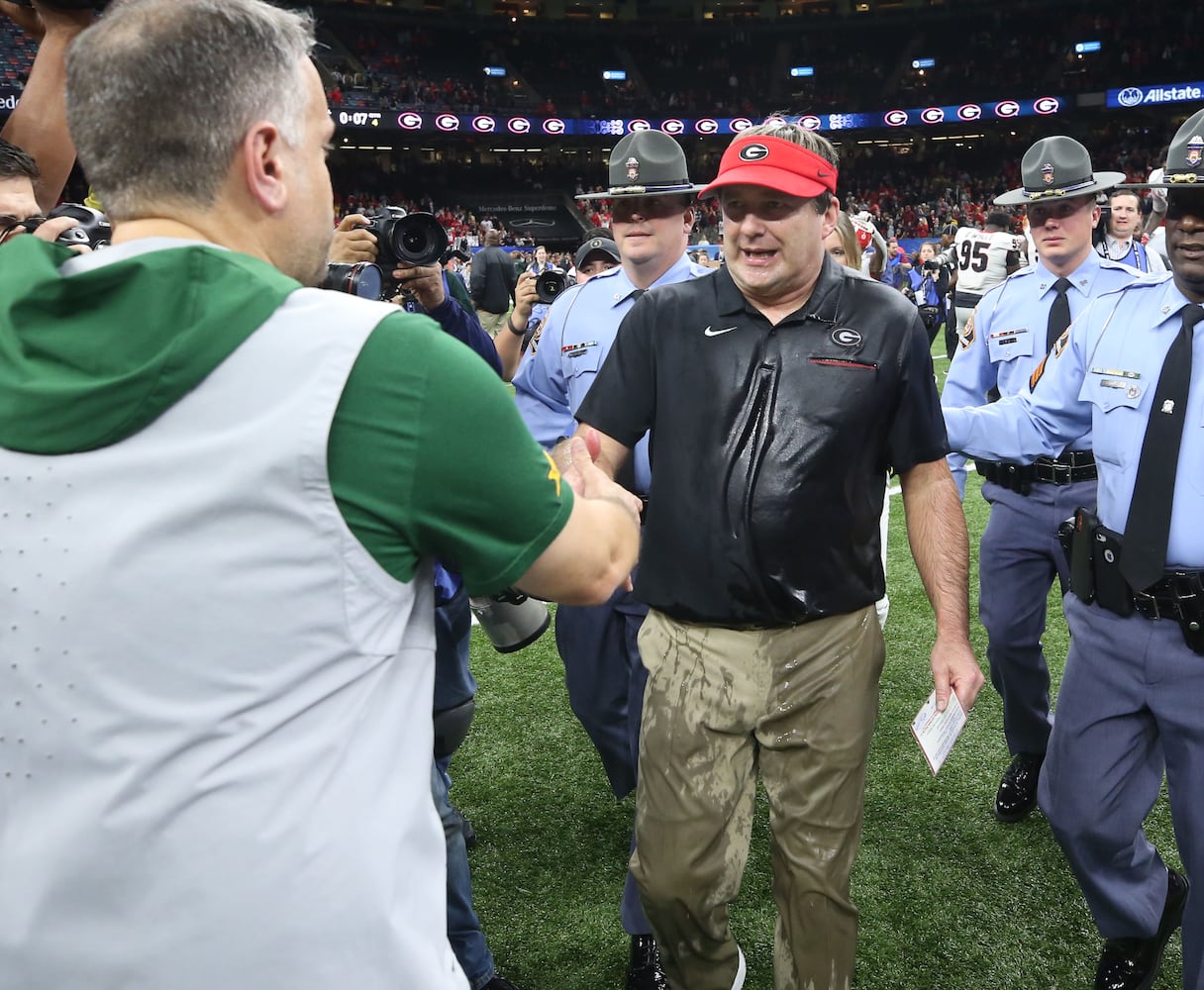 Photos: Bulldogs too much for Baylor in Sugar Bowl