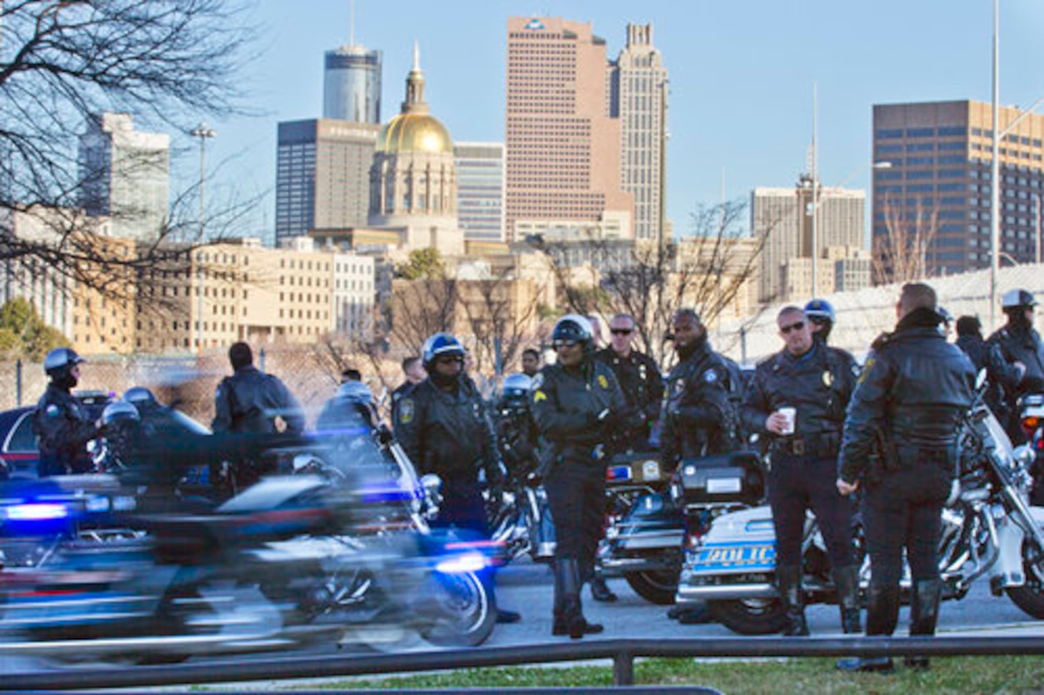 Funeral for Atlanta Police Officer Gail Thomas