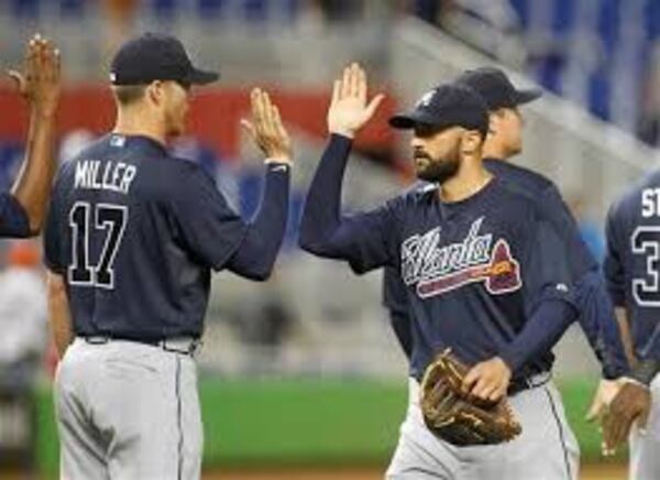 Nick Markakis was an uncertainty when the season began due to December neck surgery. He ranks among NL leaders in batting average and OBP. (AP photo)