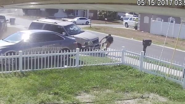 14-year-old Johnny Walsh just before he was struck by an out of control Ford Expedition.