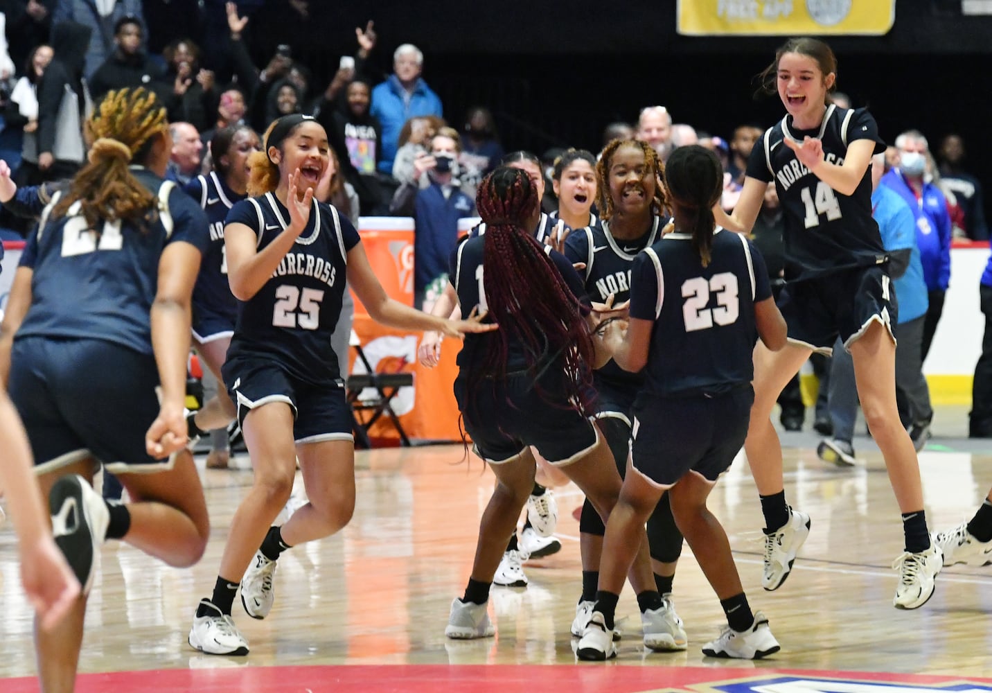 GHSA basketball finals: Norcross vs. Harrison girls