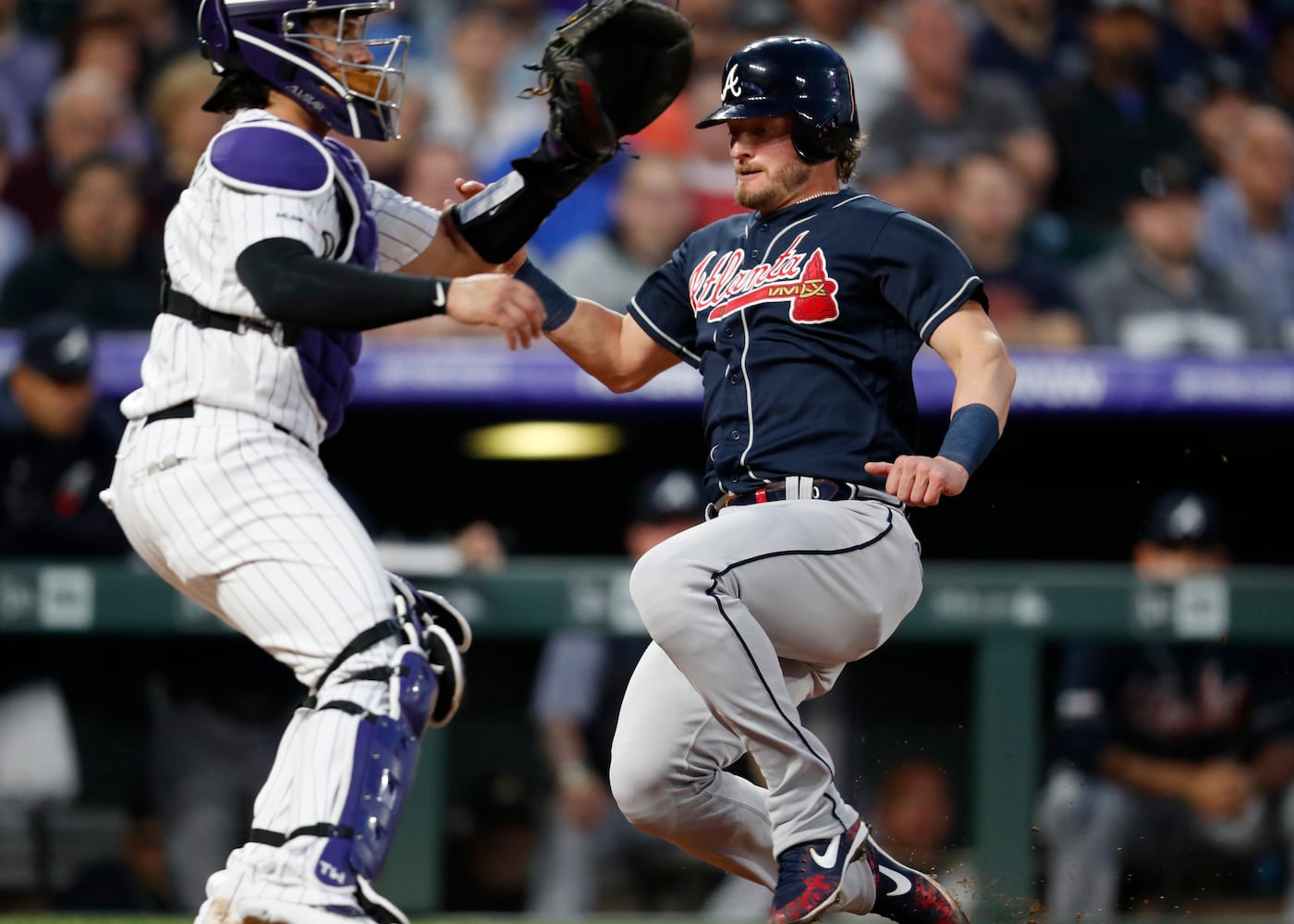 Photos: Braves seek another win over the Rockies