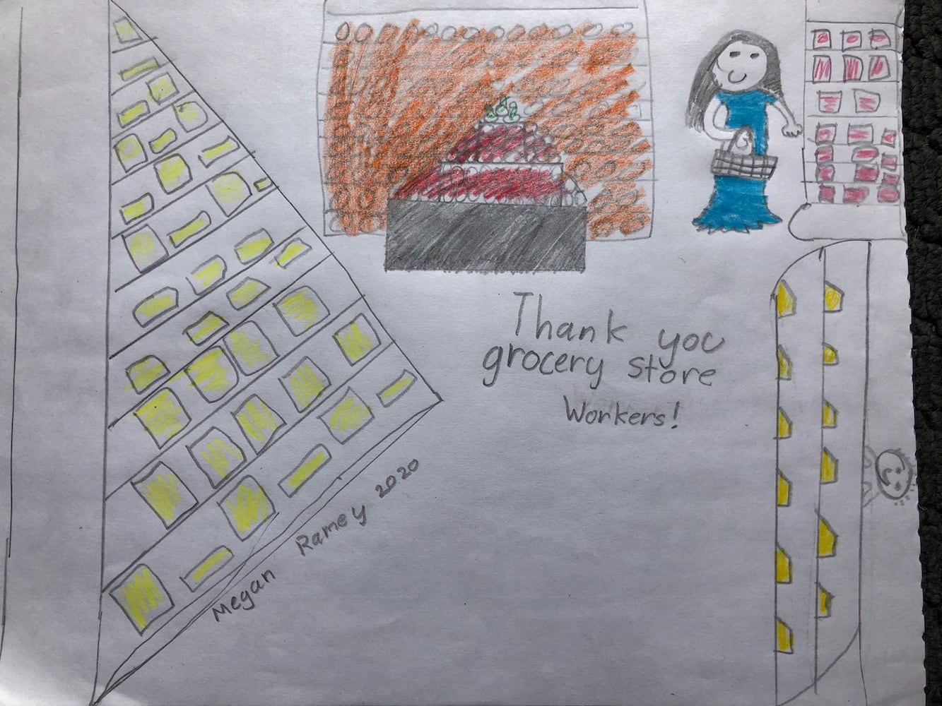 Art from the Heart: Kids thank front-line workers