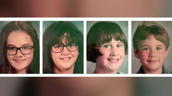 Pictured, left to right, are Genevieve Bannister, 13; Janelle Bannister, 12; Vivienne Bannister, 11; and Peter Bannister, 7. The children’s mother, Melody Bannister, is accused of leaving their Stafford, Va., home with them June 14, 2019, and not returning. She is charged with abducting them.