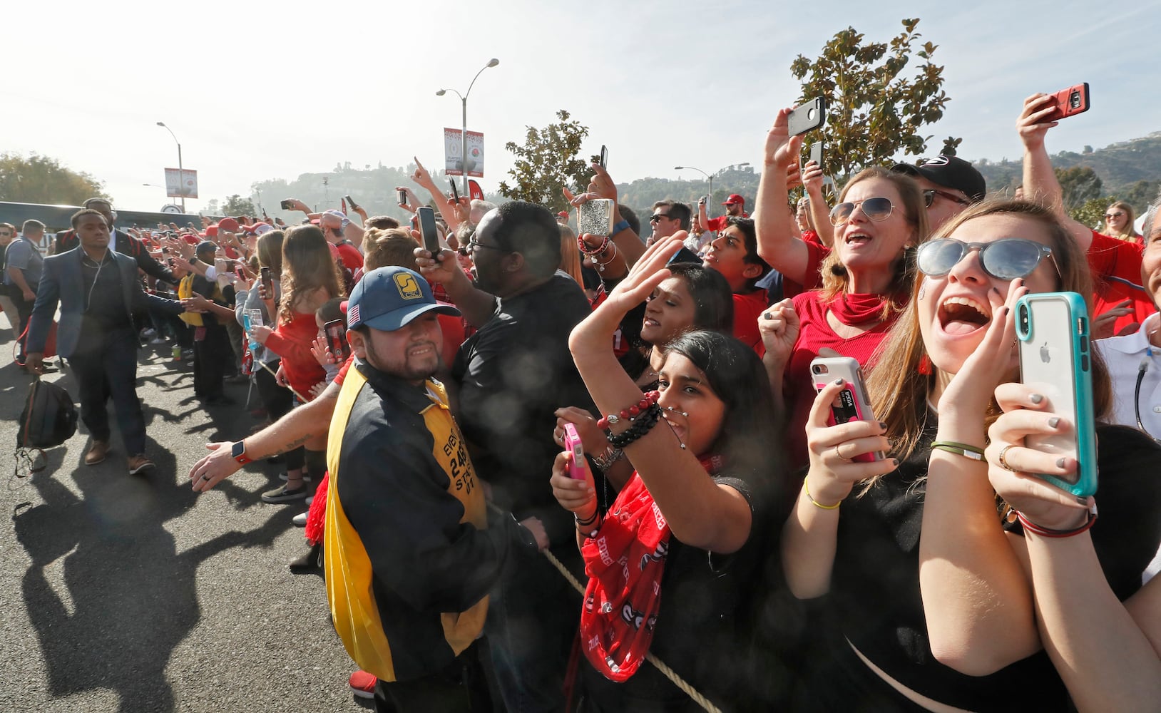 Photos: The scene at the Rose Bowl as Georgia plays Oklahoma