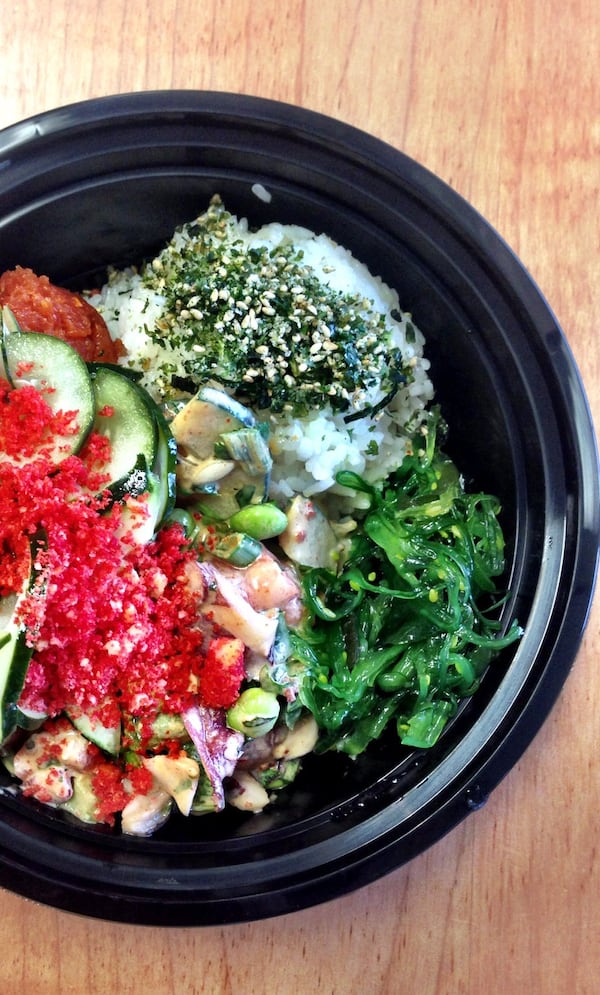 Poke Bar is a California-based chain with more than a dozen locations. CONTRIBUTED BY WYATT WILLIAMS