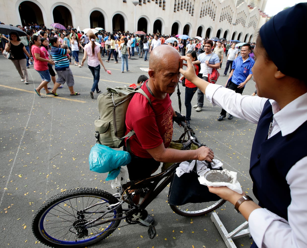 Ash Wednesday around the world