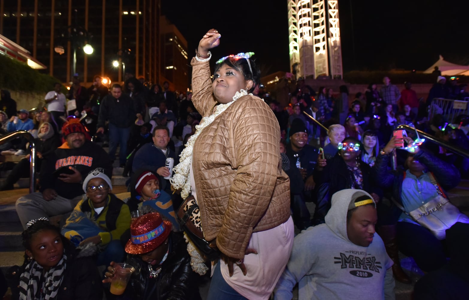 New Year's Eve Peach Drop in Atlanta