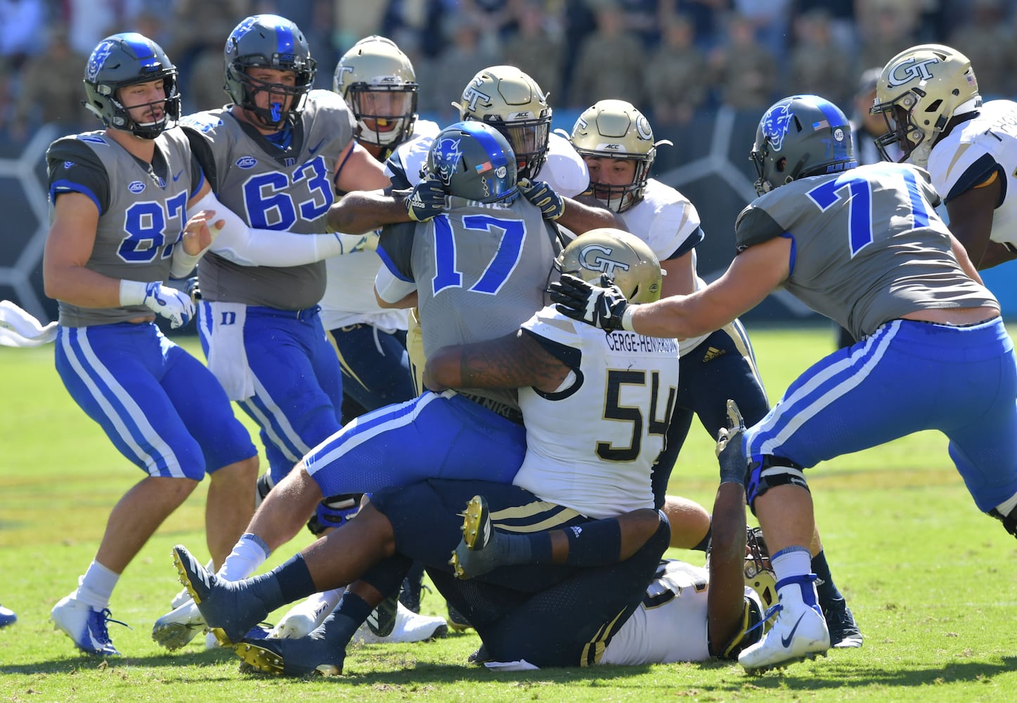 Photos: Georgia Tech tries for win over Duke