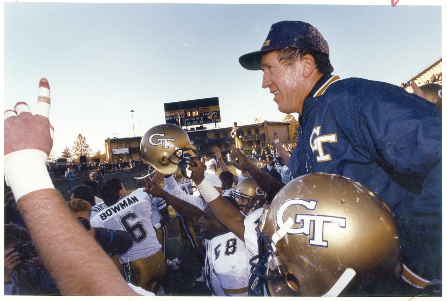 Former Georgia Tech coach Bobby Ross