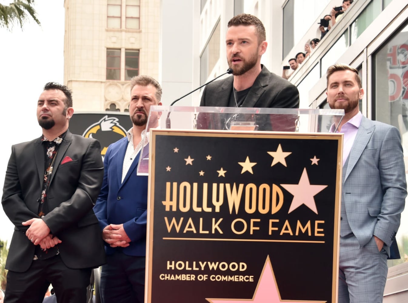 Photos: *NSYNC reunites for Hollywood Walk of Fame ceremony