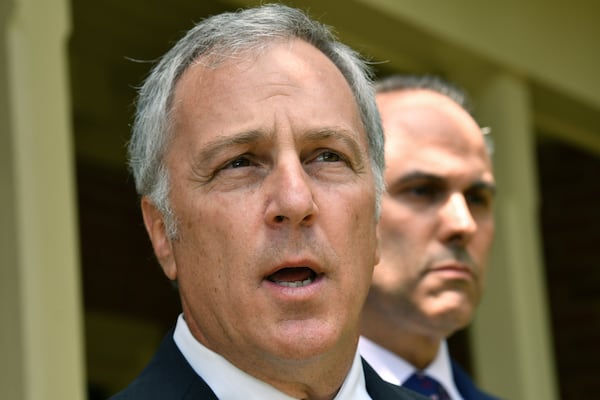 May 14, 2020 Decatur - Bob Rubin (left) represented former Dobbs Elementary principal Dana Evans in the Atlanta Public Schools test-cheating trial. (Hyosub Shin / Hyosub.Shin@ajc.com)