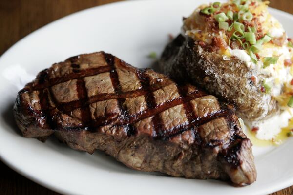 A dish from the menu of Houck's in East Cobb in 2006. / AJC file photo