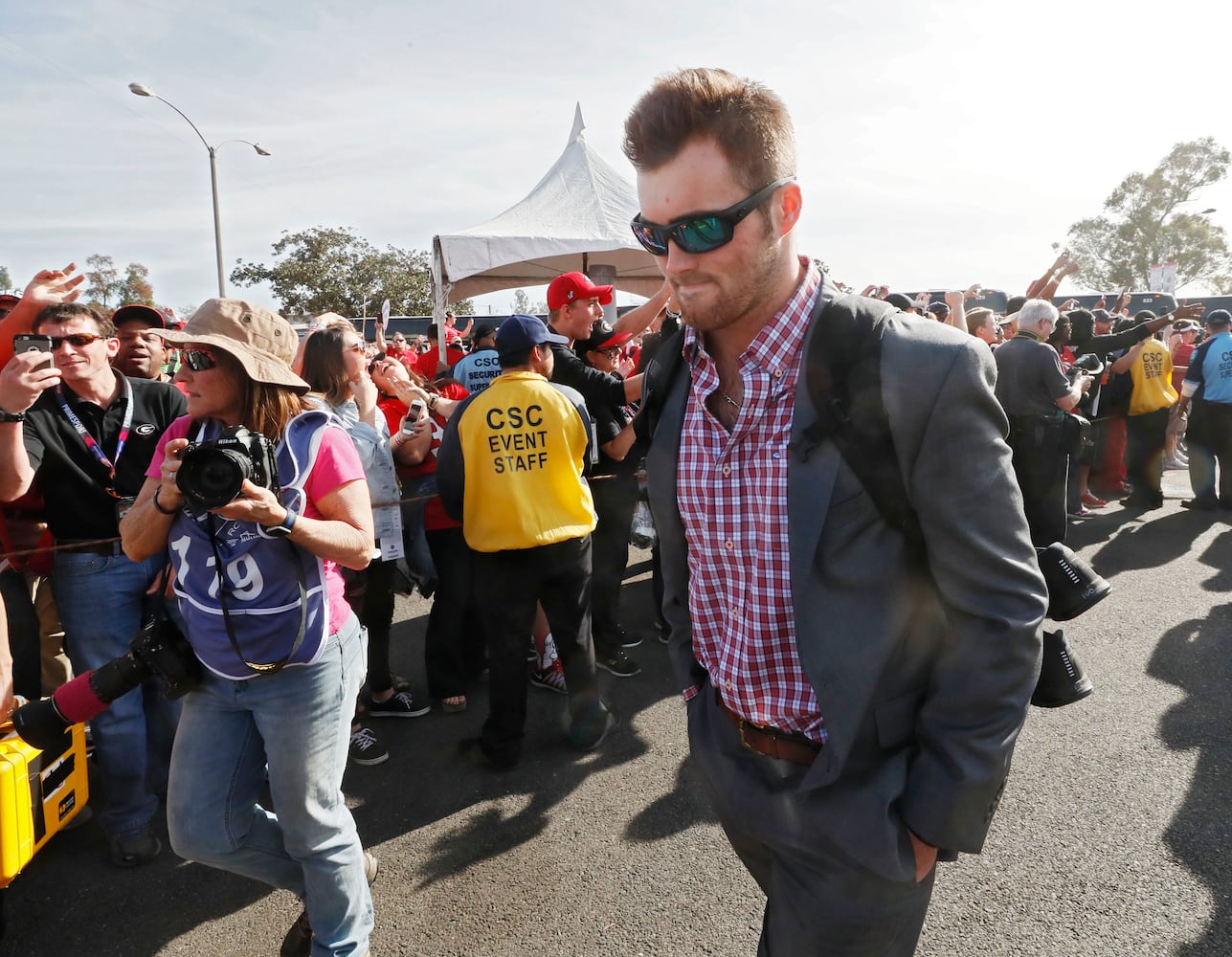 Photos: The scene at the Rose Bowl as Georgia plays Oklahoma