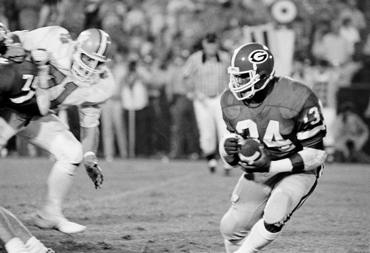 1982: Georgia 13, Clemson 7, in Athens