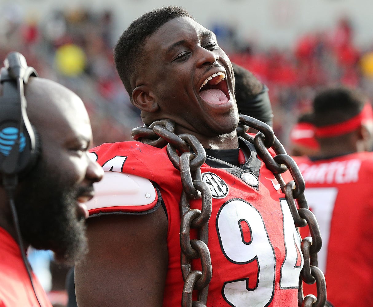 Photos: It’s Georgia in an easy win over Tech