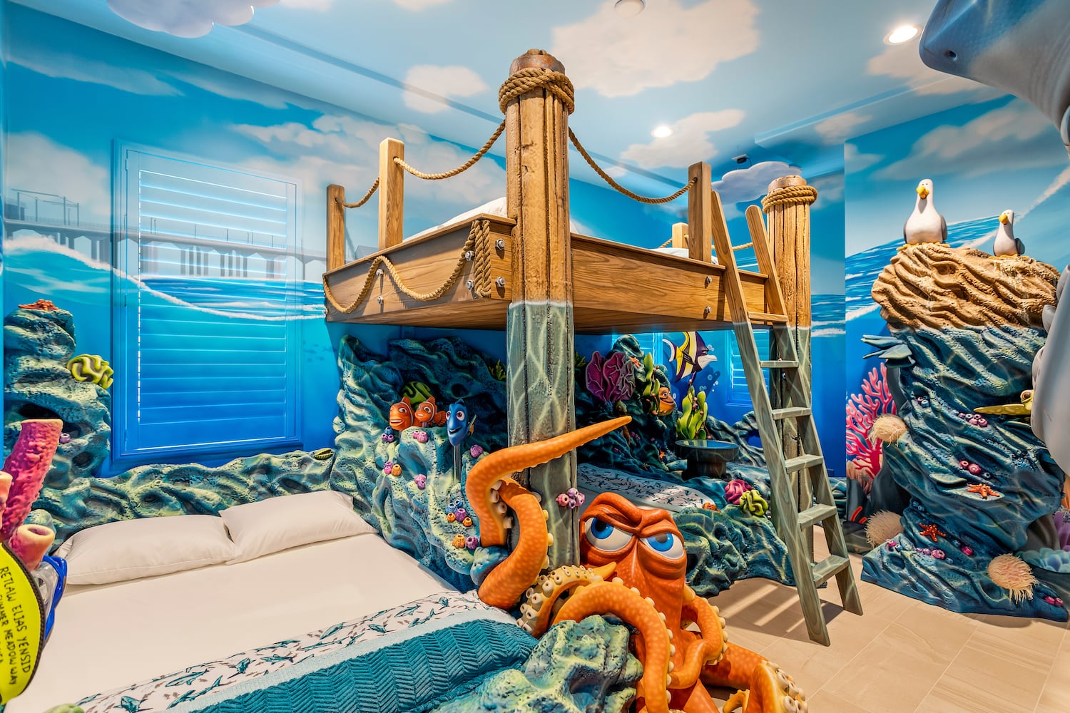 Step inside the worlds of ‘Frozen,’ ‘Star Wars,’ and ‘Finding Nemo,’ at this $19 million Disney World mansion