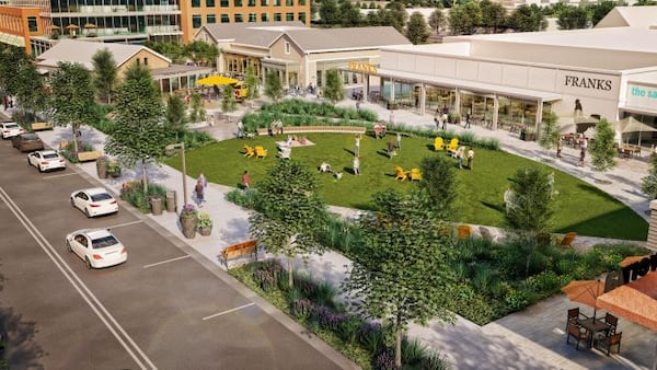 Greenspace is another element that Edens plans to incorporate into the North DeKalb Mall redevelopment plan.