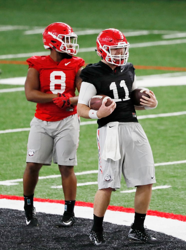 Photos: The scene as Georgia, Alabama prepare for national championship game