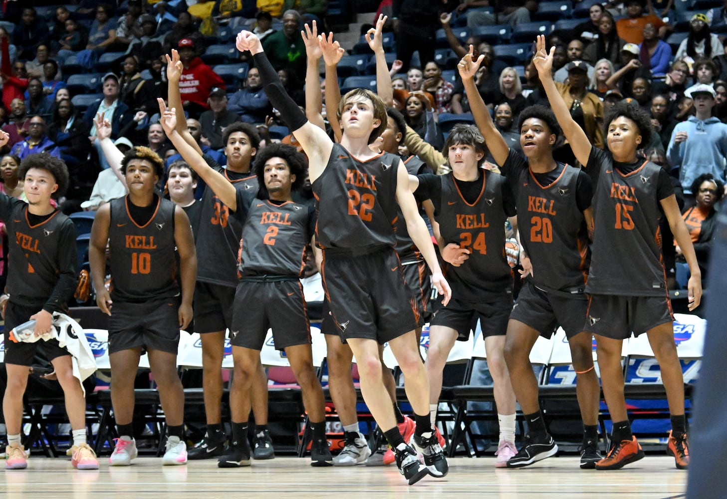 Day 2 - Class 5A Boys: Eagle’s Landing vs. Kell