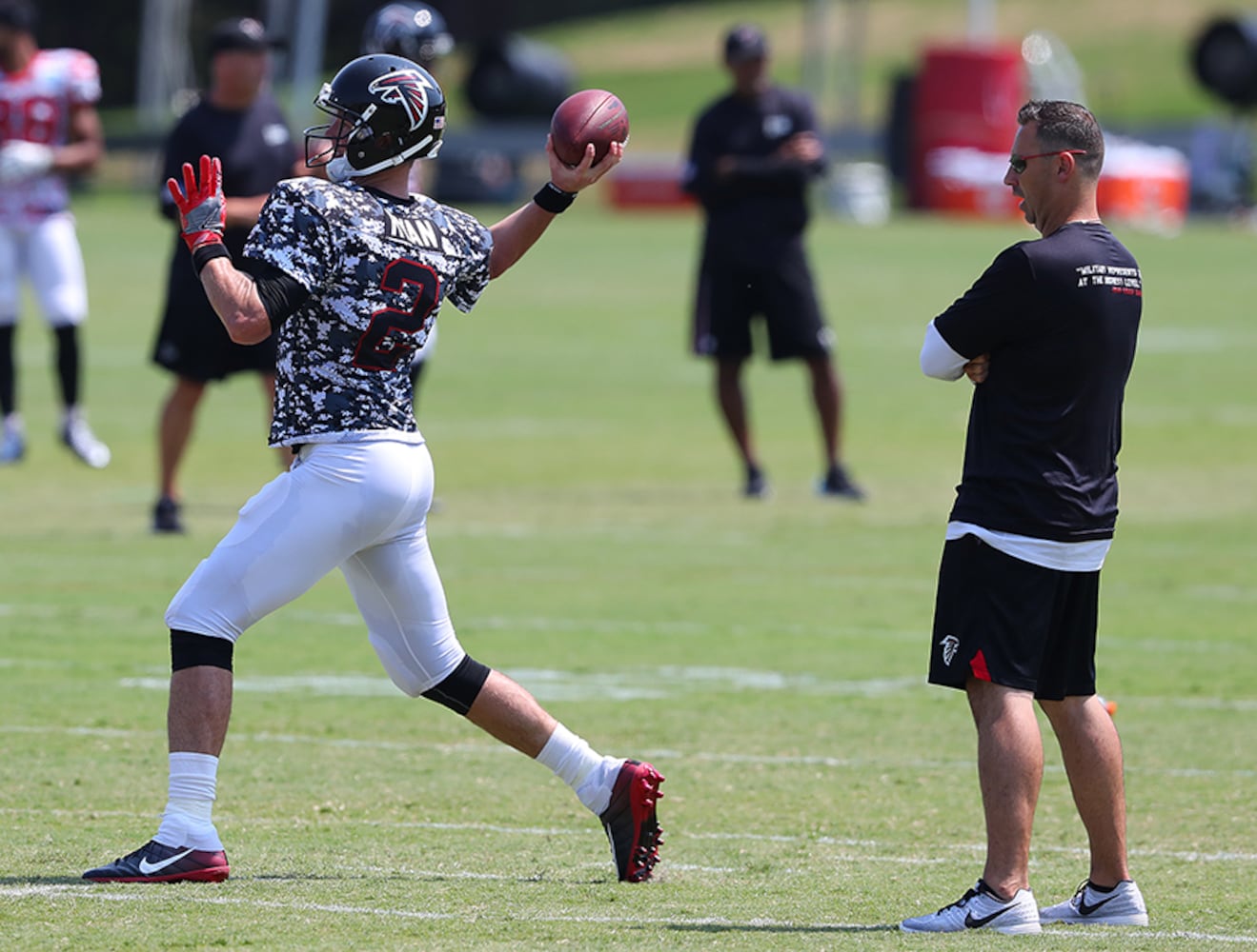 Atlanta Falcons Military Day at Training Camp