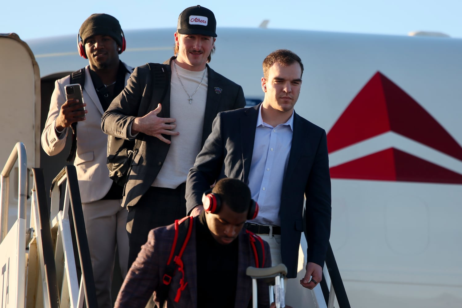 122924 sugar bowl uga arrival