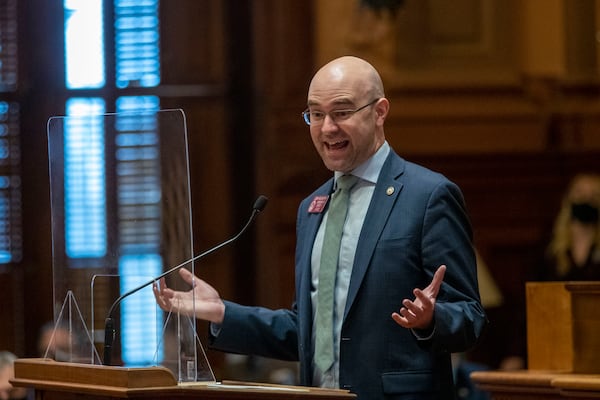 Georgia state Rep. Josh McLaurin (D-Sandy Springs) said Republicans are talking about ending election runoffs now that "they're starting to lose more of them." (Alyssa Pointer/The Atlanta Journal Constitution)