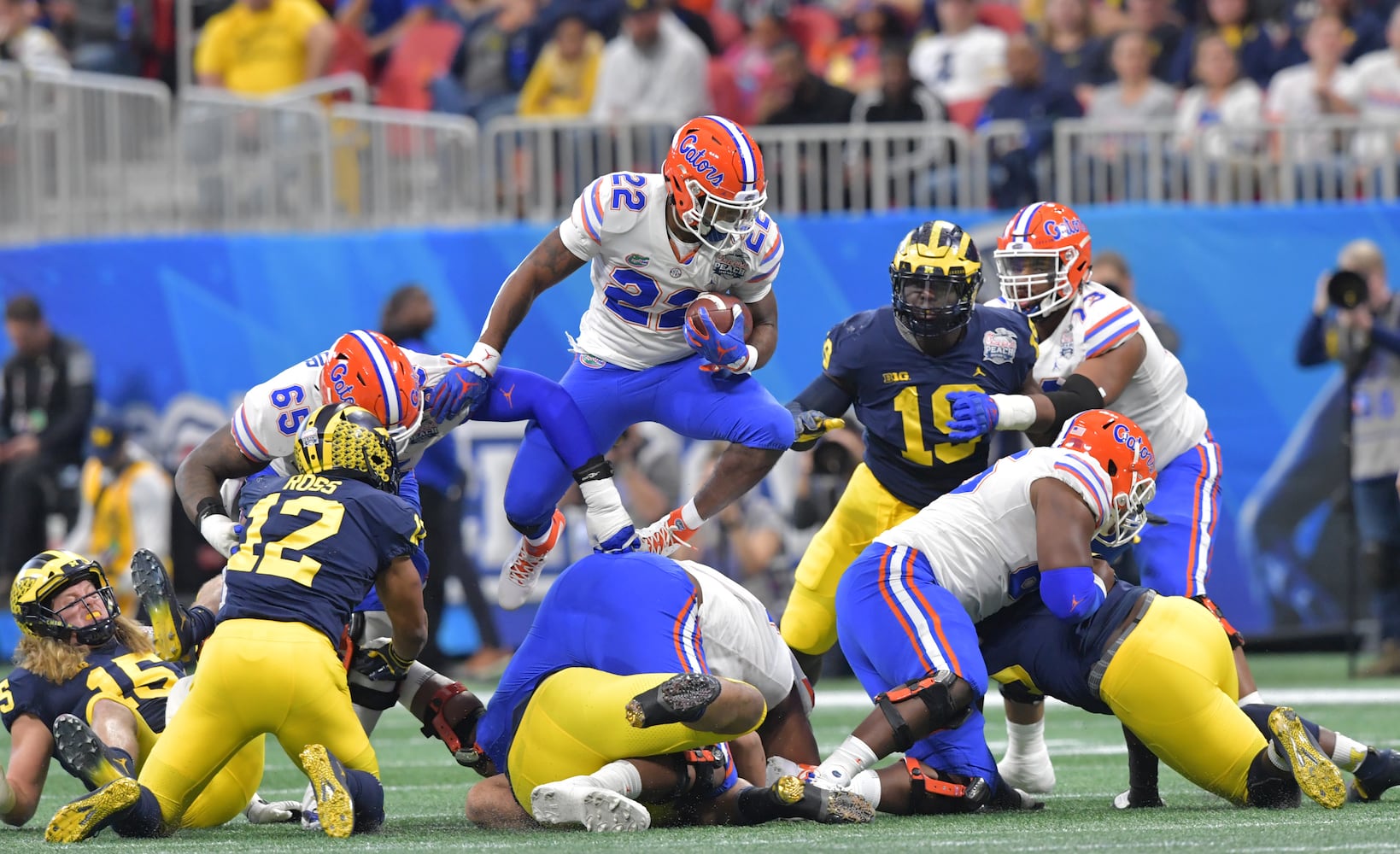 Photos: Florida, Michigan clash in Chick-fil-A Peach Bowl