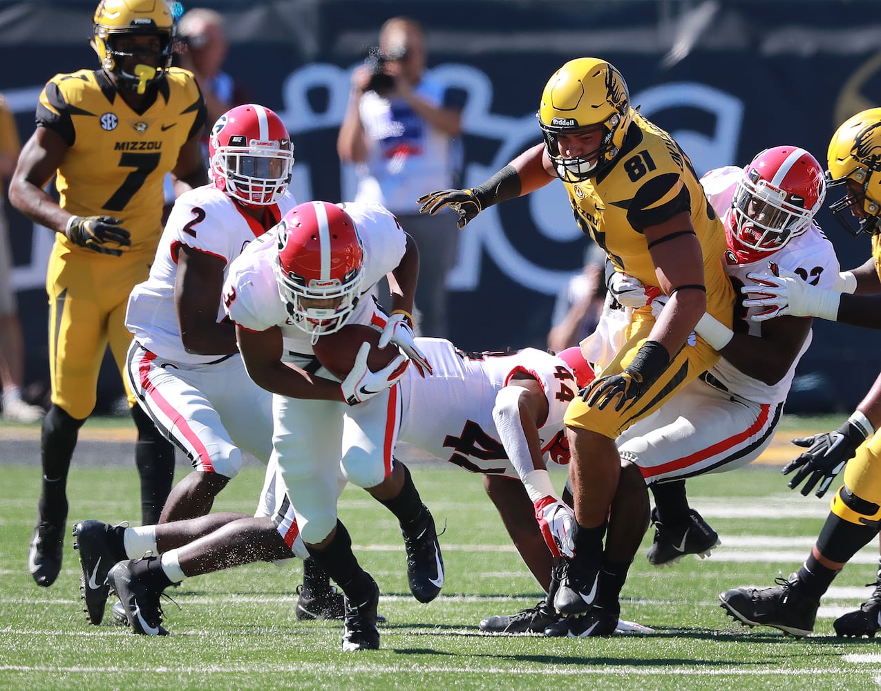 Photos: Bulldogs outlast Missouri for SEC road win