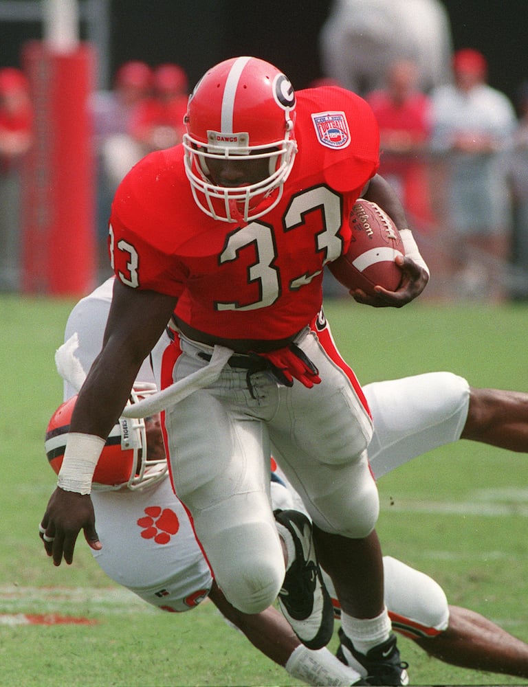 Photos: Hall of famer Terrell Davis at Georgia