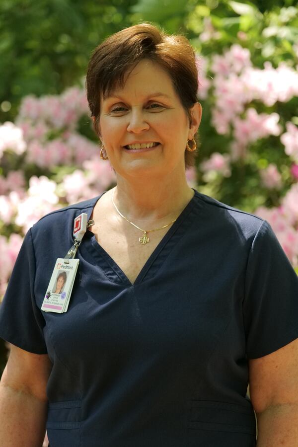 Kathleen LePain, RN, Piedmont Healthcare Athens. Courtesy of Crew Atlanta