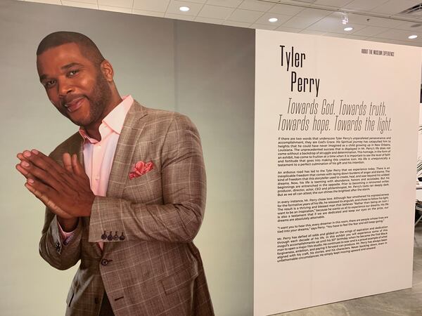 The Tubman Museum through early 2025 will have a Tyler Perry exhibit that opened Feb. 18, 2023. RODNEY HO/rho@ajc.com