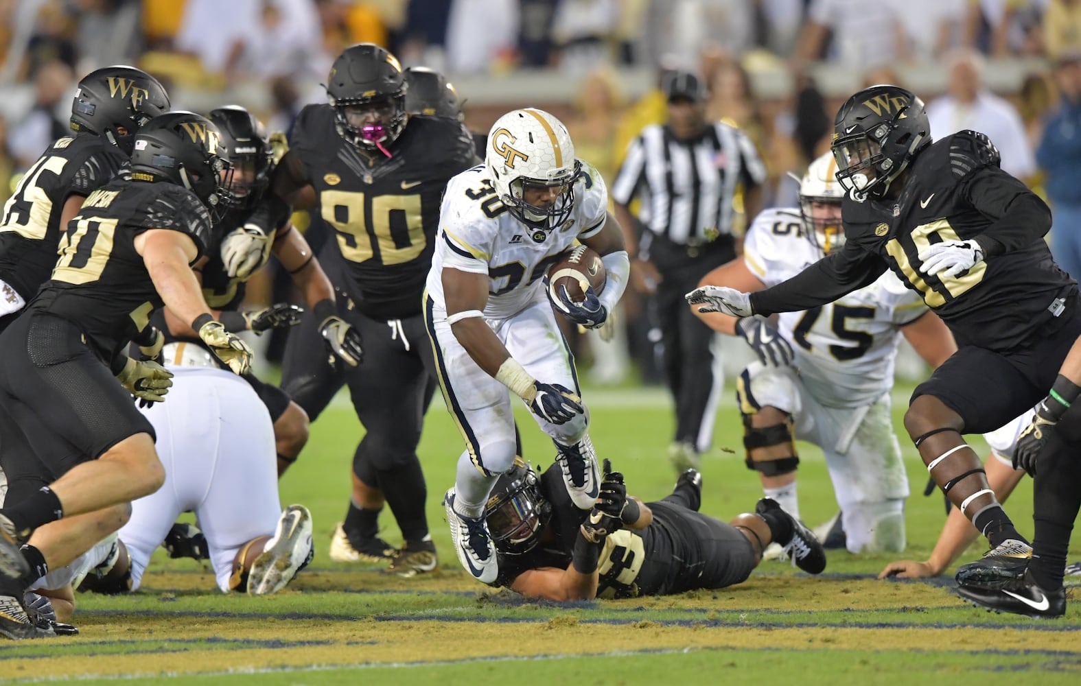 Photos: Georgia Tech pulls away from Wake Forest