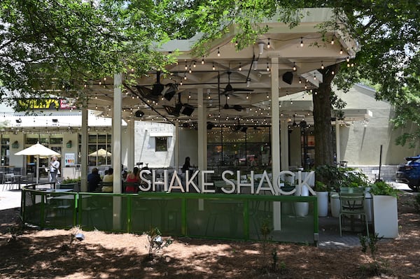 Exterior of Shake Shack Piedmont Park, Wednesday, July 12, 2023, in Atlanta. The story is about a lawsuit involving The Nook on Piedmont Park’s co-owner Katherine Drolett over 1071 Piedmont Ave NE, Atlanta, GA 30309, which she was leasing in 2018 to open a pair of restaurants. (Hyosub Shin / Hyosub.Shin@ajc.com)