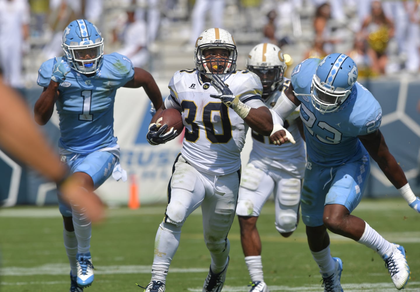 Photos: Georgia Tech cruises past North Carolina